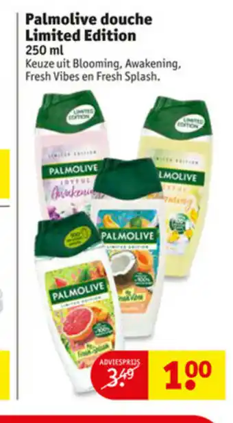 Kruidvat Palmolive Douche Limited Edition 250 ml aanbieding