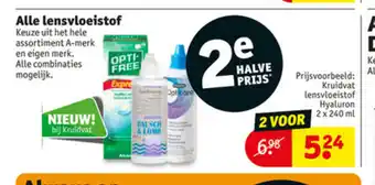 Kruidvat Alle Lensvloeistof 2 x 240 ml aanbieding