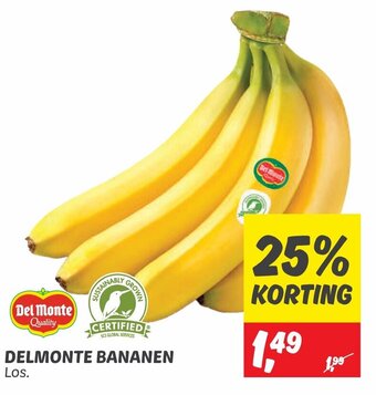 Dekamarkt DELMONTE BANANEN aanbieding