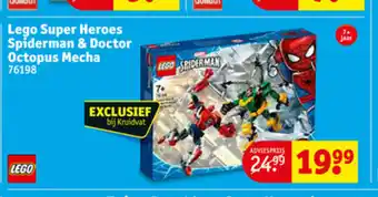 Kruidvat Lego Super Heroes Spiderman & Doctor Octopus Mecha 76198 aanbieding