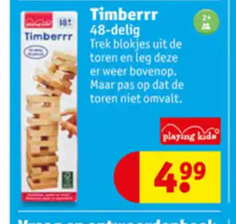 Kruidvat Timberrr 48-delig aanbieding