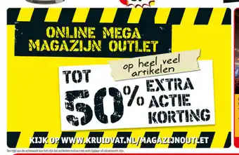 Kruidvat Online Mega Magazijn Outlet aanbieding
