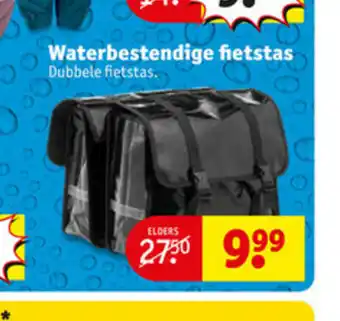 Kruidvat Waterbestendige Fietstas aanbieding