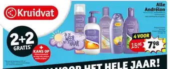 Kruidvat Alle Andrelon 4 x 300 ml aanbieding