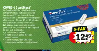 Kruidvat Covid-19 Zelftest 5 pak aanbieding