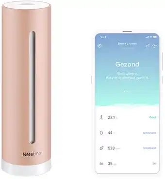 Coolblue Netatmo slimme indoor co2 meter aanbieding