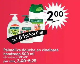 Etos Palmolive douche en vloeibare handzeep 500ml aanbieding