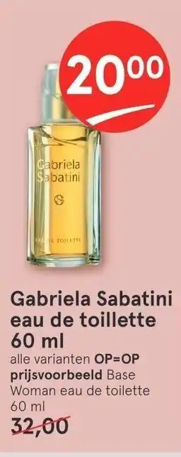 Etos Gabriela sabatini eau de toillette 60ml aanbieding