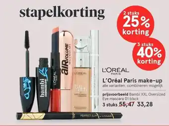 Etos L'oreal paris make-up aanbieding