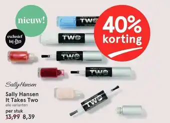 Etos Sally hansen it takes two aanbieding