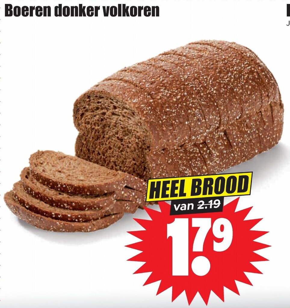 Dirk Boeren donker volkoren aanbieding