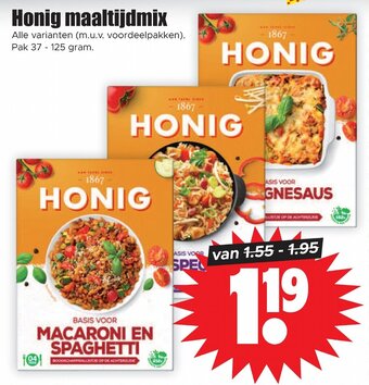 Dirk Honig maaltijdmix 37-125 gram aanbieding