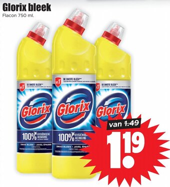 Dirk Glorix bleek 750 ml aanbieding