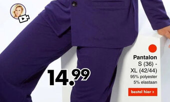 Wibra Pantalon aanbieding