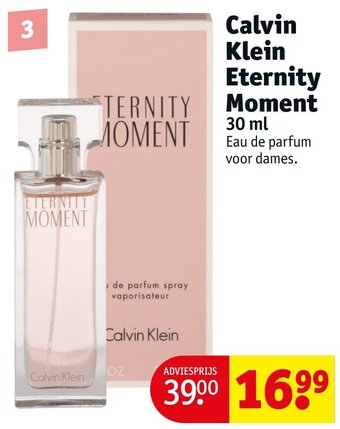Kruidvat Calvin Klein Eternity Moment 30 ml aanbieding