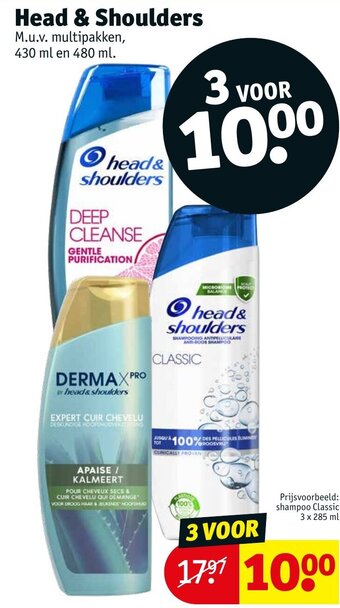 Kruidvat Head & Shoulders aanbieding
