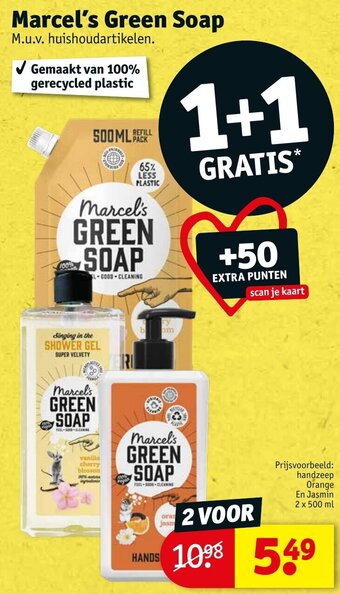 Kruidvat Marcel's Green Soap aanbieding