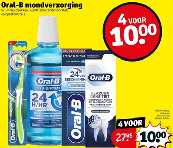 Kruidvat Oral-B mondverzorging aanbieding