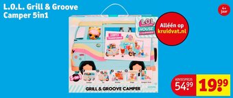 Kruidvat L.O.L. Grill & Groove Camper 5in1 aanbieding