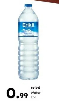 Ochama Erikli water aanbieding