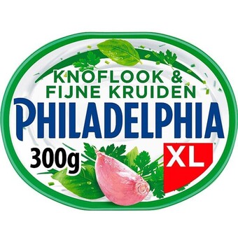 Albert Heijn Philadelphia knoflook & fijne kruiden xl aanbieding