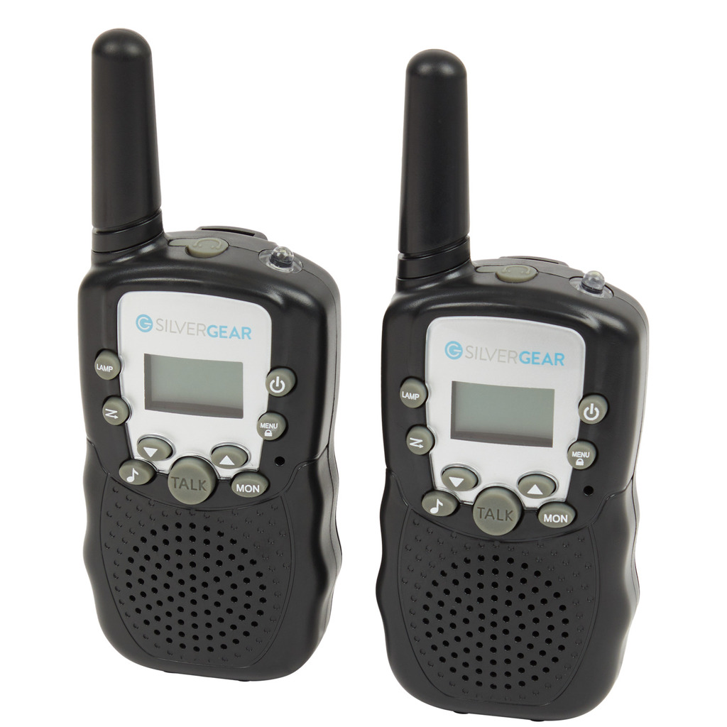Silvergear walkietalkieset aanbieding bij Action