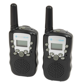 Action Silvergear walkie-talkie-set aanbieding