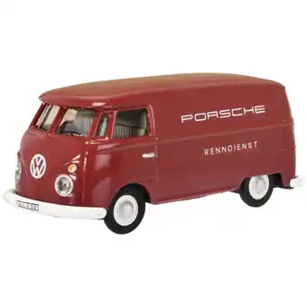 Conrad Schuco 452669800 h0 volkswagen t1 rood, porsche renndienst aanbieding