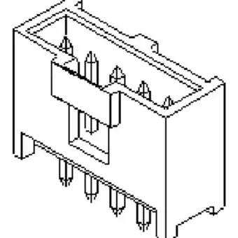 Conrad Molex 901362215 male header, inbouw (standaard) totaal aantal polen: 15 rastermaat: 2.54 mm 1 stuk(s) tray aanbieding