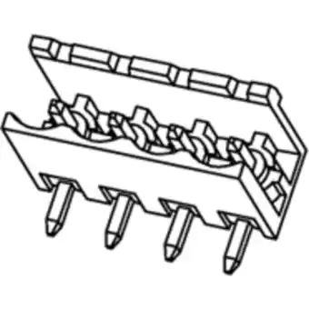 Conrad Molex 395320004 male behuizing (board) 1 stuk(s) aanbieding