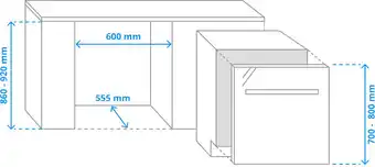 Coolblue Atag dw8215mt / inbouw / volledig geïntegreerd / nishoogte 86 - 92 cm aanbieding
