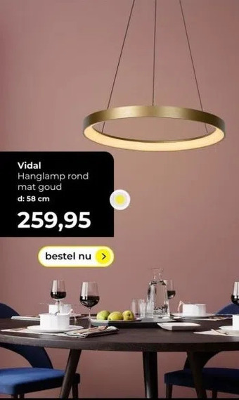 Lampidee Vidal aanbieding