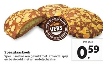 Lidl Speculaaskoek aanbieding