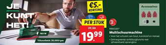 Lidl Multischuurmachine aanbieding