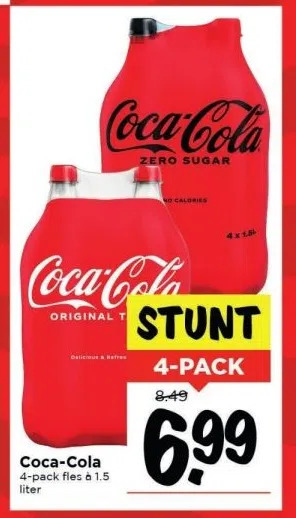 Vomar Coca-cola aanbieding