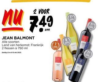 Jumbo Jean balmont alle soorten aanbieding