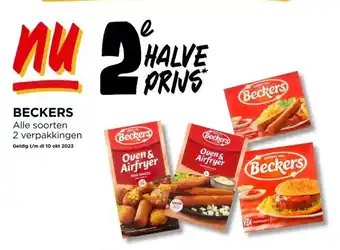 Jumbo Beckers alle soorten 2 verpakkingen aanbieding