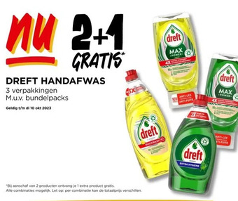Jumbo Dreft handafwas aanbieding
