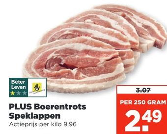 PLUS Plus boerentrots speklappen aanbieding