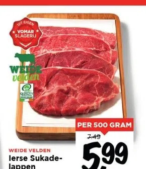 Vomar Lerse sukadelappen aanbieding