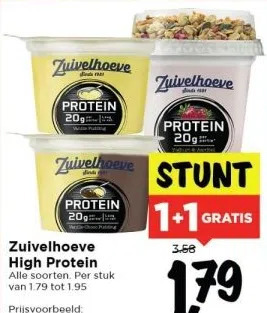 Vomar Voordeelmarkt Zuivelhoeve high protein aanbieding