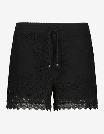 Takko fashion Dames short - gehaakte kant aanbieding