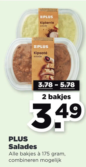 PLUS Plus salades aanbieding
