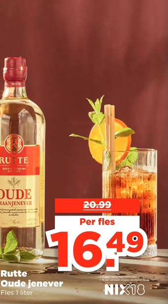 PLUS Rutte oude jenever aanbieding