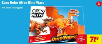 Kruidvat Zuru Robo Alive Dino Wars aanbieding