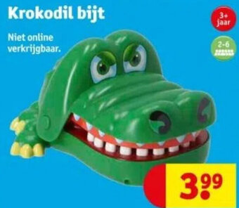 Kruidvat Krokodil bijt aanbieding