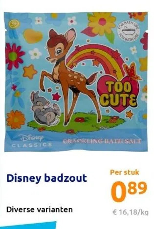 Action Disney badzout aanbieding