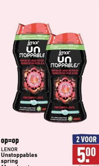 ALDI Op=op lenor unstoppables spring aanbieding