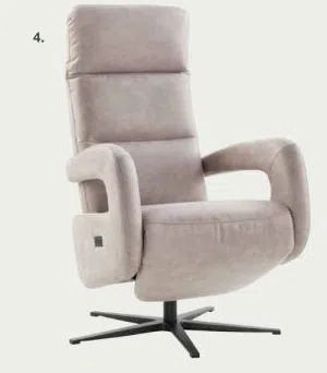 IN.HOUSE Relaxfauteuil damario. aanbieding