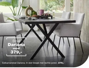 IN.HOUSE Stoel dariona aanbieding